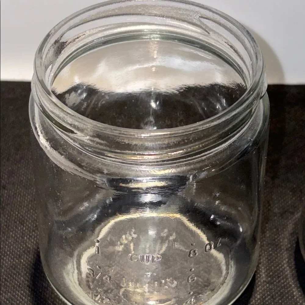 Vintage glass food chopper